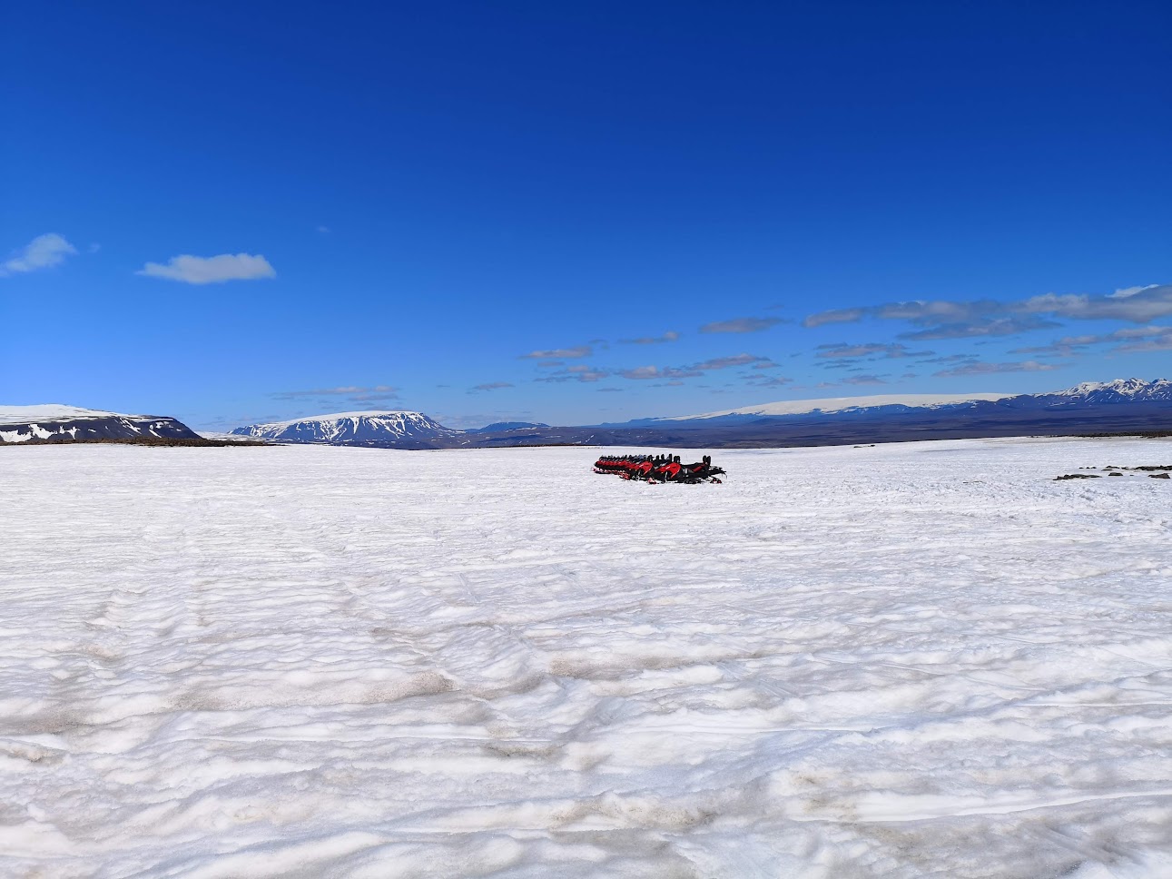 Langjökull Glacier Snowmobile Tour